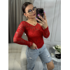 Bluzka Vero Moda czerwona